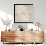 Shop Moved (Square) Art Print a painted abstract themed wall art print from The Print Emporium wall artwork collection - Buy Australian made fine art painting style poster and framed prints for the home and your interior decor room, TPE-DH-298-AP