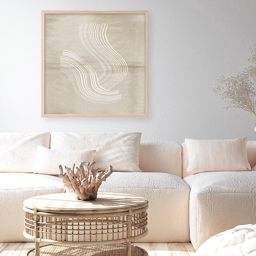 Shop Moved (Square) Art Print a painted abstract themed wall art print from The Print Emporium wall artwork collection - Buy Australian made fine art painting style poster and framed prints for the home and your interior decor room, TPE-DH-298-AP