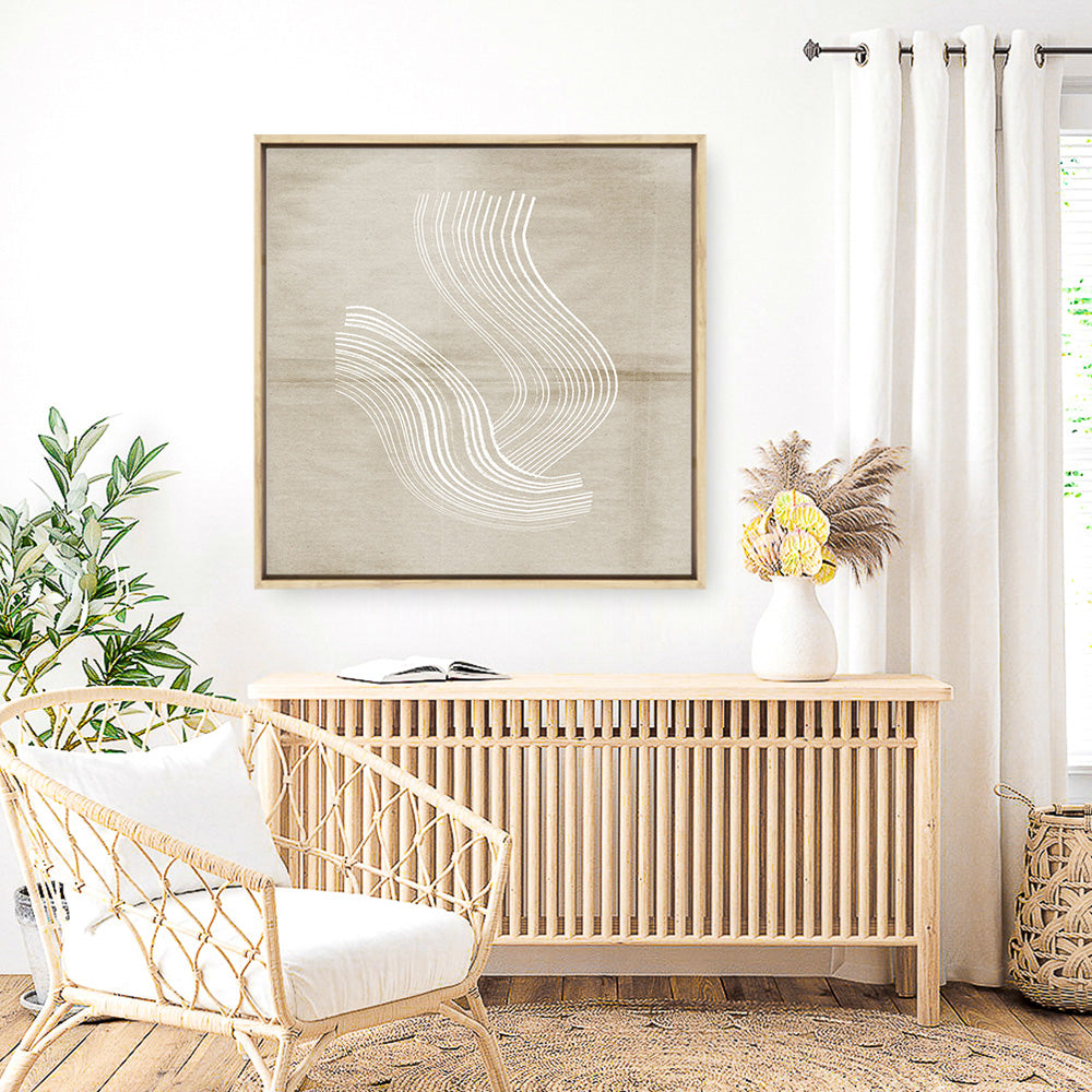 Shop Moved (Square) Canvas Print a painted abstract themed framed canvas wall art print from The Print Emporium artwork collection - Buy Australian made fine art painting style stretched canvas prints for the home and your interior decor space, TPE-DH-298-CA-40X40-NF