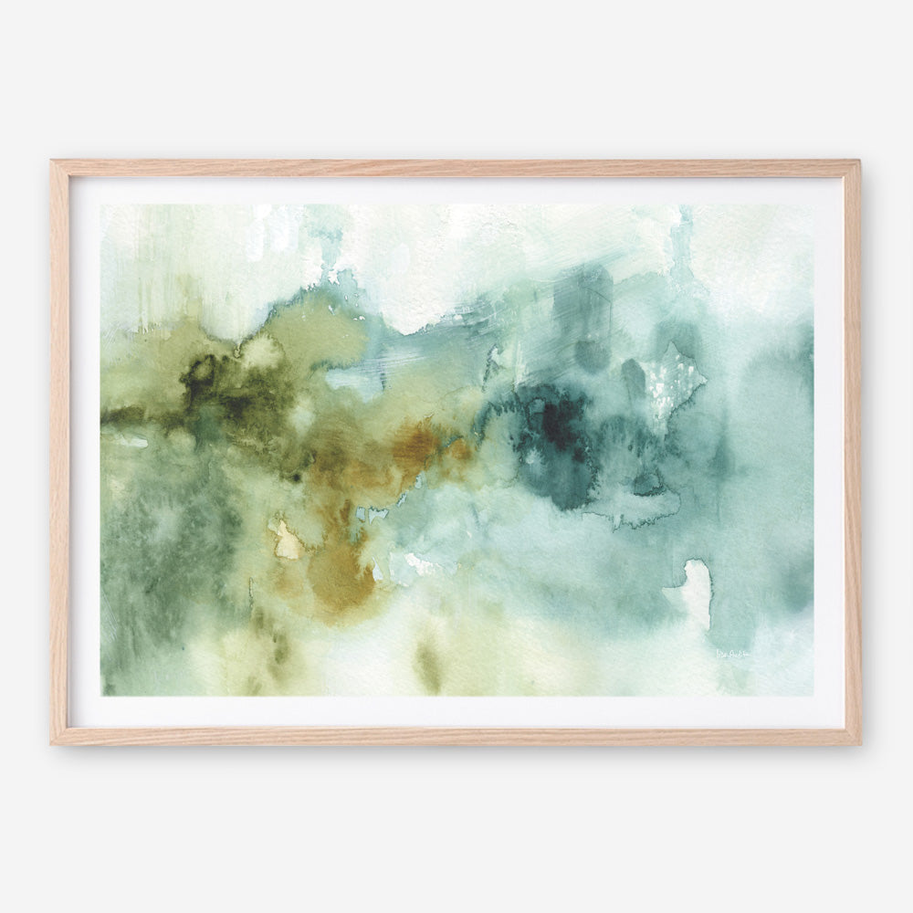 Shop My Greenhouse Abstract I Art Print a painted abstract themed wall art print from The Print Emporium wall artwork collection - Buy Australian made fine art painting style poster and framed prints for the home and your interior decor room, TPE-WA-32086-AP