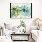 Shop My Greenhouse Abstract I Art Print a painted abstract themed wall art print from The Print Emporium wall artwork collection - Buy Australian made fine art painting style poster and framed prints for the home and your interior decor room, TPE-WA-32086-AP