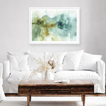 Shop My Greenhouse Abstract I Art Print a painted abstract themed wall art print from The Print Emporium wall artwork collection - Buy Australian made fine art painting style poster and framed prints for the home and your interior decor room, TPE-WA-32086-AP