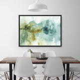 Shop My Greenhouse Abstract I Canvas Print a painted abstract themed framed canvas wall art print from The Print Emporium artwork collection - Buy Australian made fine art painting style stretched canvas prints for the home and your interior decor space, TPE-WA-32086-CA-35X46-NF