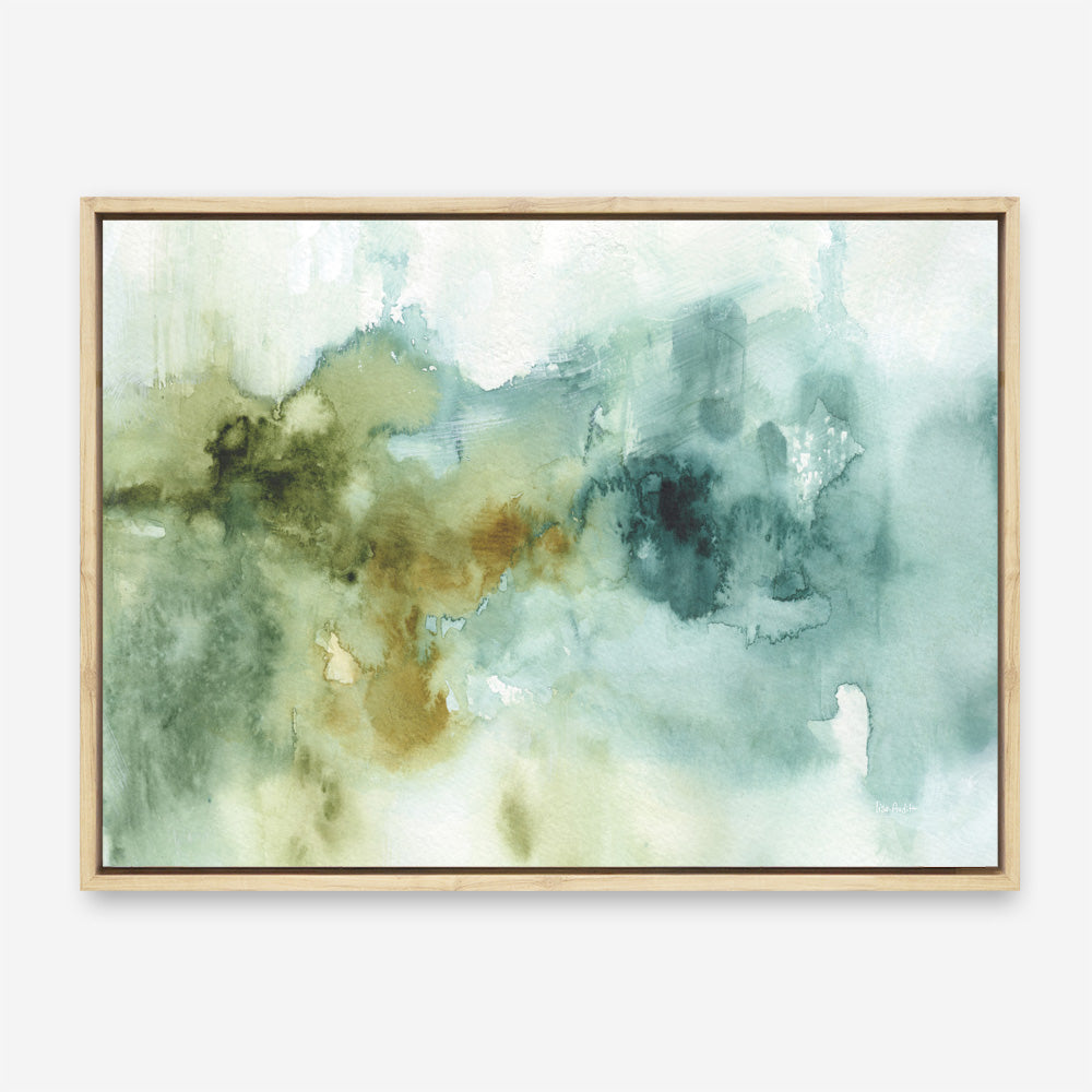 Shop My Greenhouse Abstract I Canvas Print a painted abstract themed framed canvas wall art print from The Print Emporium artwork collection - Buy Australian made fine art painting style stretched canvas prints for the home and your interior decor space, TPE-WA-32086-CA-35X46-NF