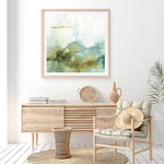 Shop My Greenhouse Abstract III (Square) Art Print a painted abstract themed wall art print from The Print Emporium wall artwork collection - Buy Australian made fine art painting style poster and framed prints for the home and your interior decor room, TPE-WA-22226-AP