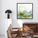 Shop My Greenhouse Abstract III (Square) Art Print a painted abstract themed wall art print from The Print Emporium wall artwork collection - Buy Australian made fine art painting style poster and framed prints for the home and your interior decor room, TPE-WA-22226-AP