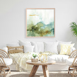 Shop My Greenhouse Abstract III (Square) Art Print a painted abstract themed wall art print from The Print Emporium wall artwork collection - Buy Australian made fine art painting style poster and framed prints for the home and your interior decor room, TPE-WA-22226-AP