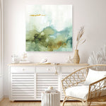 Shop My Greenhouse Abstract III (Square) Canvas Print a painted abstract themed framed canvas wall art print from The Print Emporium artwork collection - Buy Australian made fine art painting style stretched canvas prints for the home and your interior decor space, TPE-WA-22226-CA-40X40-NF