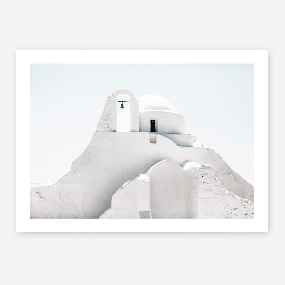 Shop Mykonos Church Photo Art Print a photography wall art print from The Print Emporium wall artwork collection - Buy Australian made fine art poster and framed prints for the home and your interior decor room, TPE-844-AP