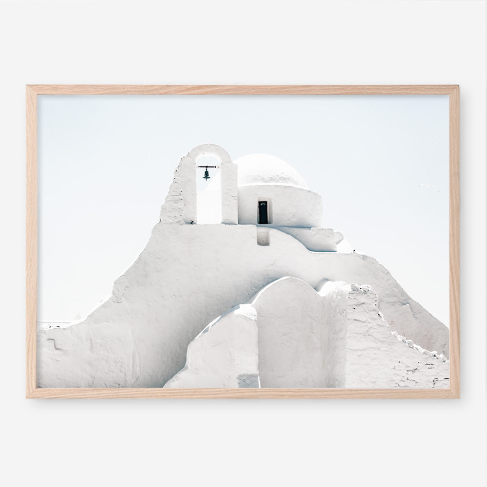 Shop Mykonos Church Photo Art Print a photography wall art print from The Print Emporium wall artwork collection - Buy Australian made fine art poster and framed prints for the home and your interior decor room, TPE-844-AP