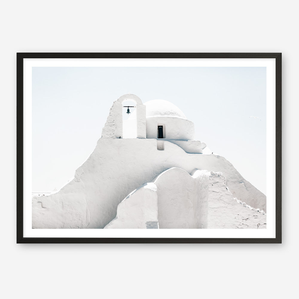 Shop Mykonos Church Photo Art Print a photography wall art print from The Print Emporium wall artwork collection - Buy Australian made fine art poster and framed prints for the home and your interior decor room, TPE-844-AP