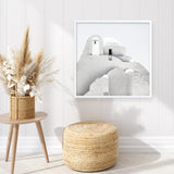 Shop Mykonos Church (Square) Photo Art Print a photography wall art print from The Print Emporium wall artwork collection - Buy Australian made fine art poster and framed prints for the home and your interior decor room, TPE-845-AP