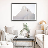 Mykonos Church View Photo Art Print