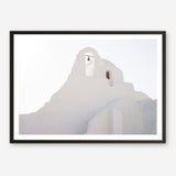 Shop Mykonos Church View Photo Art Print a photography wall art print from The Print Emporium wall artwork collection - Buy Australian made fine art poster and framed prints for the home and your interior decor room, TPE-1356-AP