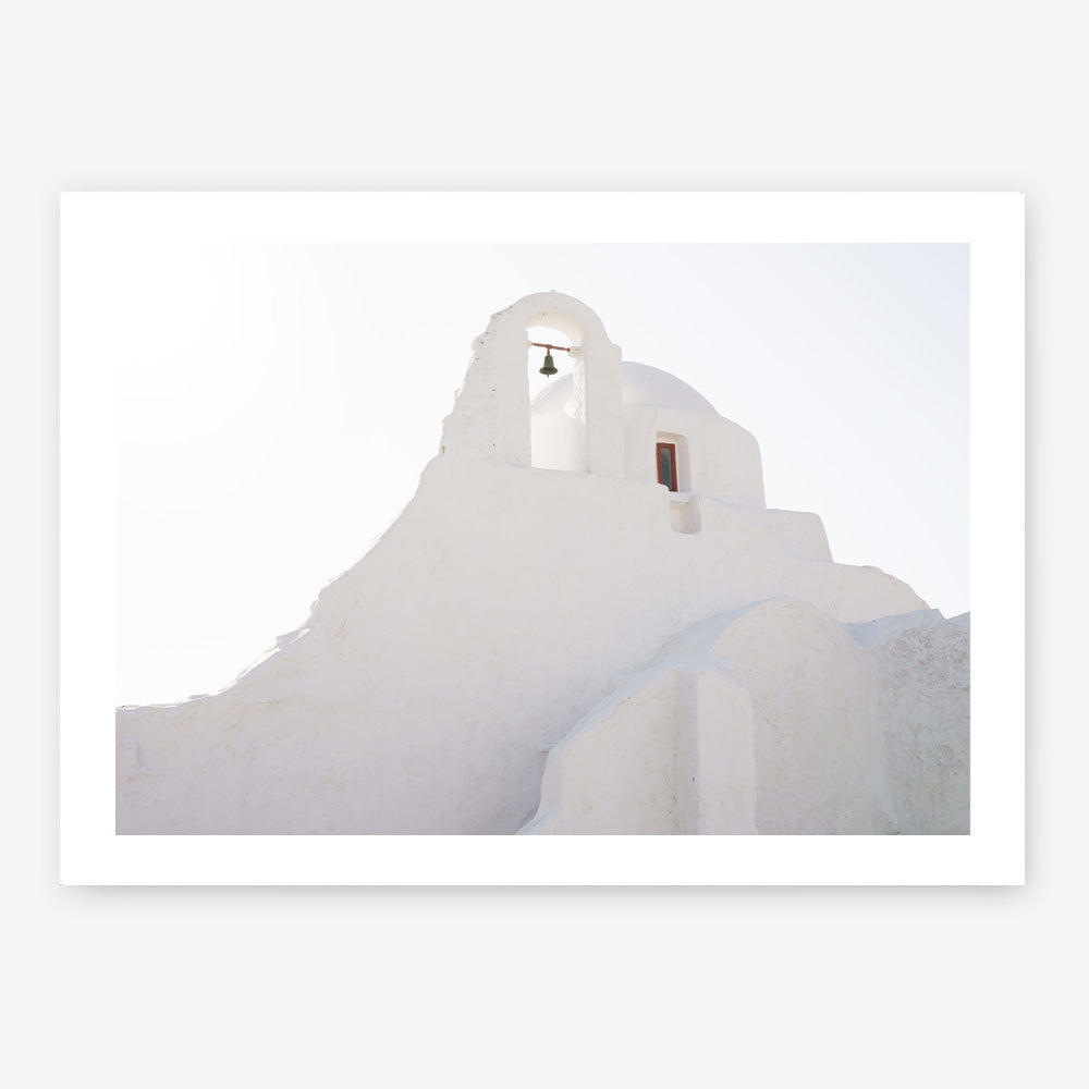 Shop Mykonos Church View Photo Art Print a photography wall art print from The Print Emporium wall artwork collection - Buy Australian made fine art poster and framed prints for the home and your interior decor room, TPE-1356-AP