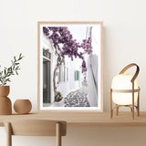 Shop Mykonos Laneway II Photo Art Print a coastal themed photography wall art print from The Print Emporium wall artwork collection - Buy Australian made fine art poster and framed prints for the home and your interior decor, TPE-1165-AP