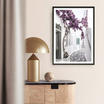 Shop Mykonos Laneway II Photo Art Print a coastal themed photography wall art print from The Print Emporium wall artwork collection - Buy Australian made fine art poster and framed prints for the home and your interior decor, TPE-1165-AP