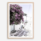 Shop Mykonos Laneway Photo Art Print a coastal themed photography wall art print from The Print Emporium wall artwork collection - Buy Australian made fine art poster and framed prints for the home and your interior decor, TPE-1167-AP