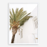 Shop Mykonos Palm Villa II Photo Art Print a coastal themed photography wall art print from The Print Emporium wall artwork collection - Buy Australian made fine art poster and framed prints for the home and your interior decor, TPE-1367-AP