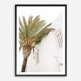 Shop Mykonos Palm Villa II Photo Art Print a coastal themed photography wall art print from The Print Emporium wall artwork collection - Buy Australian made fine art poster and framed prints for the home and your interior decor, TPE-1367-AP