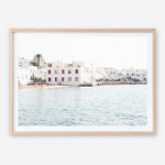 Shop Mykonos Town I Photo Art Print a coastal themed photography wall art print from The Print Emporium wall artwork collection - Buy Australian made fine art poster and framed prints for the home and your interior decor, TPE-1373-AP