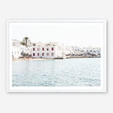 Shop Mykonos Town I Photo Art Print a coastal themed photography wall art print from The Print Emporium wall artwork collection - Buy Australian made fine art poster and framed prints for the home and your interior decor, TPE-1373-AP