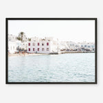 Shop Mykonos Town I Photo Art Print a coastal themed photography wall art print from The Print Emporium wall artwork collection - Buy Australian made fine art poster and framed prints for the home and your interior decor, TPE-1373-AP