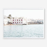 Shop Mykonos Town I Photo Art Print a coastal themed photography wall art print from The Print Emporium wall artwork collection - Buy Australian made fine art poster and framed prints for the home and your interior decor, TPE-1373-AP