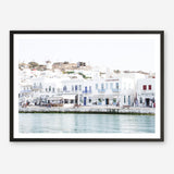 Shop Mykonos Town II Photo Art Print a coastal themed photography wall art print from The Print Emporium wall artwork collection - Buy Australian made fine art poster and framed prints for the home and your interior decor, TPE-1374-AP