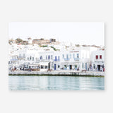 Shop Mykonos Town II Photo Art Print a coastal themed photography wall art print from The Print Emporium wall artwork collection - Buy Australian made fine art poster and framed prints for the home and your interior decor, TPE-1374-AP