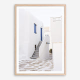 Shop Mykonos Town Photo Art Print a coastal themed photography wall art print from The Print Emporium wall artwork collection - Buy Australian made fine art poster and framed prints for the home and your interior decor, TPE-1345-AP