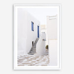 Shop Mykonos Town Photo Art Print a coastal themed photography wall art print from The Print Emporium wall artwork collection - Buy Australian made fine art poster and framed prints for the home and your interior decor, TPE-1345-AP