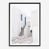 Shop Mykonos Town Photo Art Print a coastal themed photography wall art print from The Print Emporium wall artwork collection - Buy Australian made fine art poster and framed prints for the home and your interior decor, TPE-1345-AP