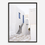 Shop Mykonos Town Photo Art Print a coastal themed photography wall art print from The Print Emporium wall artwork collection - Buy Australian made fine art poster and framed prints for the home and your interior decor, TPE-1345-AP