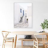 Shop Mykonos Town Photo Canvas Print a coastal themed photography framed stretched canvas print from The Print Emporium wall artwork collection - Buy Australian made prints for the home and your interior decor space, TPE-1345-CA-35X46-NF