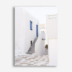 Shop Mykonos Town Photo Canvas Print a coastal themed photography framed stretched canvas print from The Print Emporium wall artwork collection - Buy Australian made prints for the home and your interior decor space, TPE-1345-CA-35X46-NF