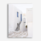 Shop Mykonos Town Photo Canvas Print a coastal themed photography framed stretched canvas print from The Print Emporium wall artwork collection - Buy Australian made prints for the home and your interior decor space, TPE-1345-CA-35X46-NF