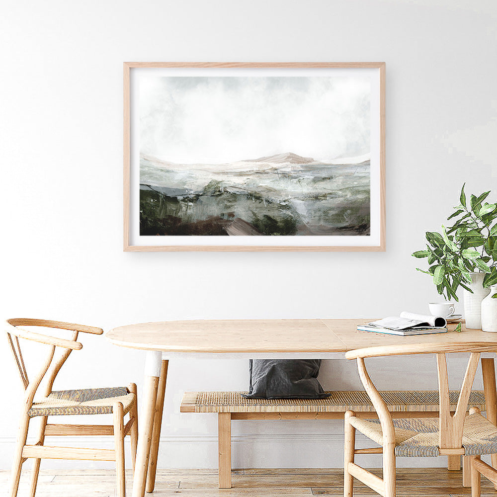 Shop Natural Land Art Print a painted abstract themed wall art print from The Print Emporium wall artwork collection - Buy Australian made fine art painting style poster and framed prints for the home and your interior decor room, TPE-DH-188-AP