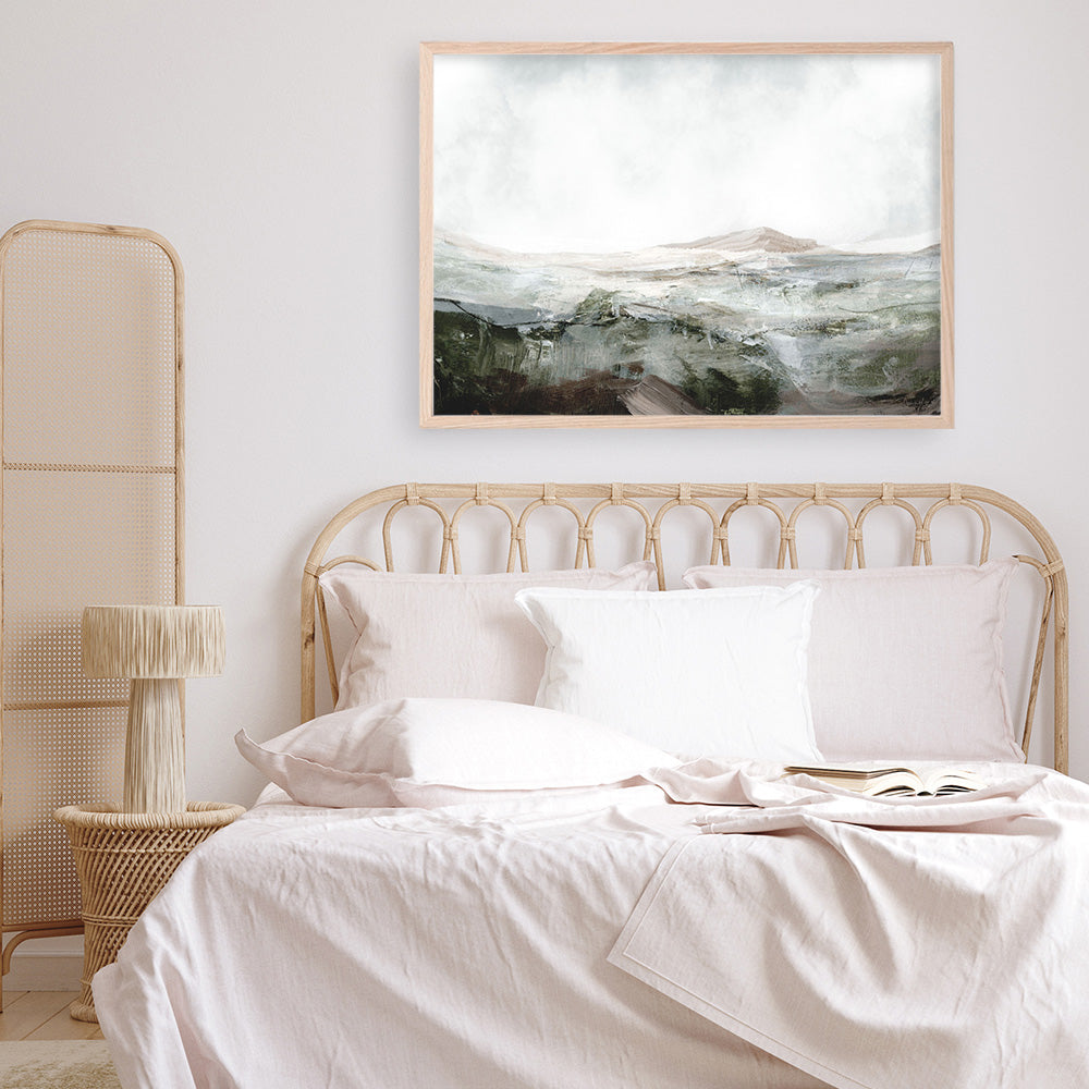 Shop Natural Land Art Print a painted abstract themed wall art print from The Print Emporium wall artwork collection - Buy Australian made fine art painting style poster and framed prints for the home and your interior decor room, TPE-DH-188-AP