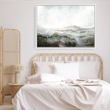 Shop NF Land Canvas Print a painted style framed canvas wall art print from The Print Emporium artwork collection - Buy Australian made fine art painting style stretched canvas prints for the home and your interior decor space, TPE-DH-188-CA-35X46-NF