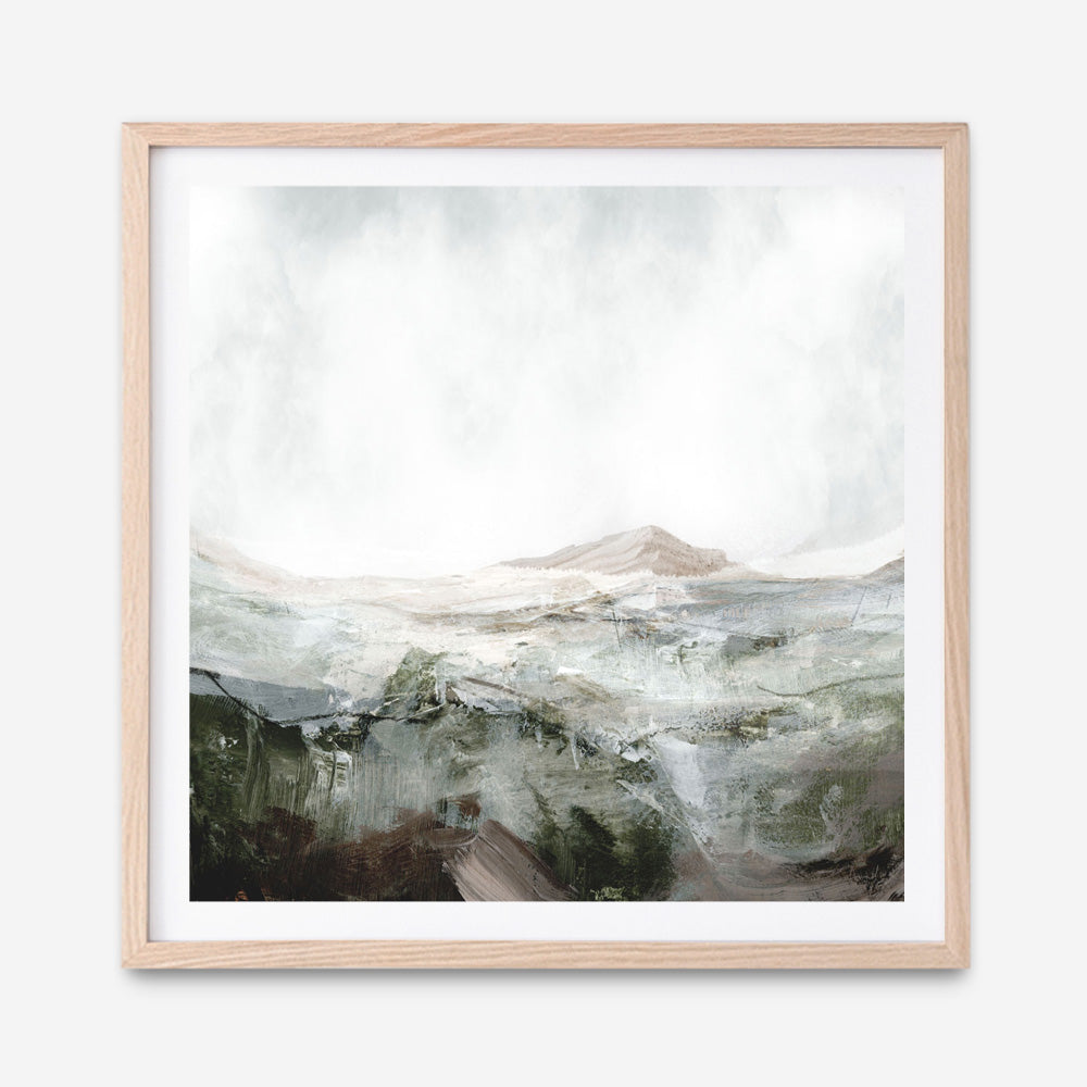 Shop Natural Land (Square) Art Print a painted abstract themed wall art print from The Print Emporium wall artwork collection - Buy Australian made fine art painting style poster and framed prints for the home and your interior decor room, TPE-DH-230-AP