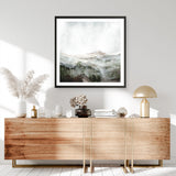 Shop Natural Land (Square) Art Print a painted abstract themed wall art print from The Print Emporium wall artwork collection - Buy Australian made fine art painting style poster and framed prints for the home and your interior decor room, TPE-DH-230-AP