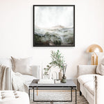 Shop Natural Land (Square) Art Print a painted abstract themed wall art print from The Print Emporium wall artwork collection - Buy Australian made fine art painting style poster and framed prints for the home and your interior decor room, TPE-DH-230-AP