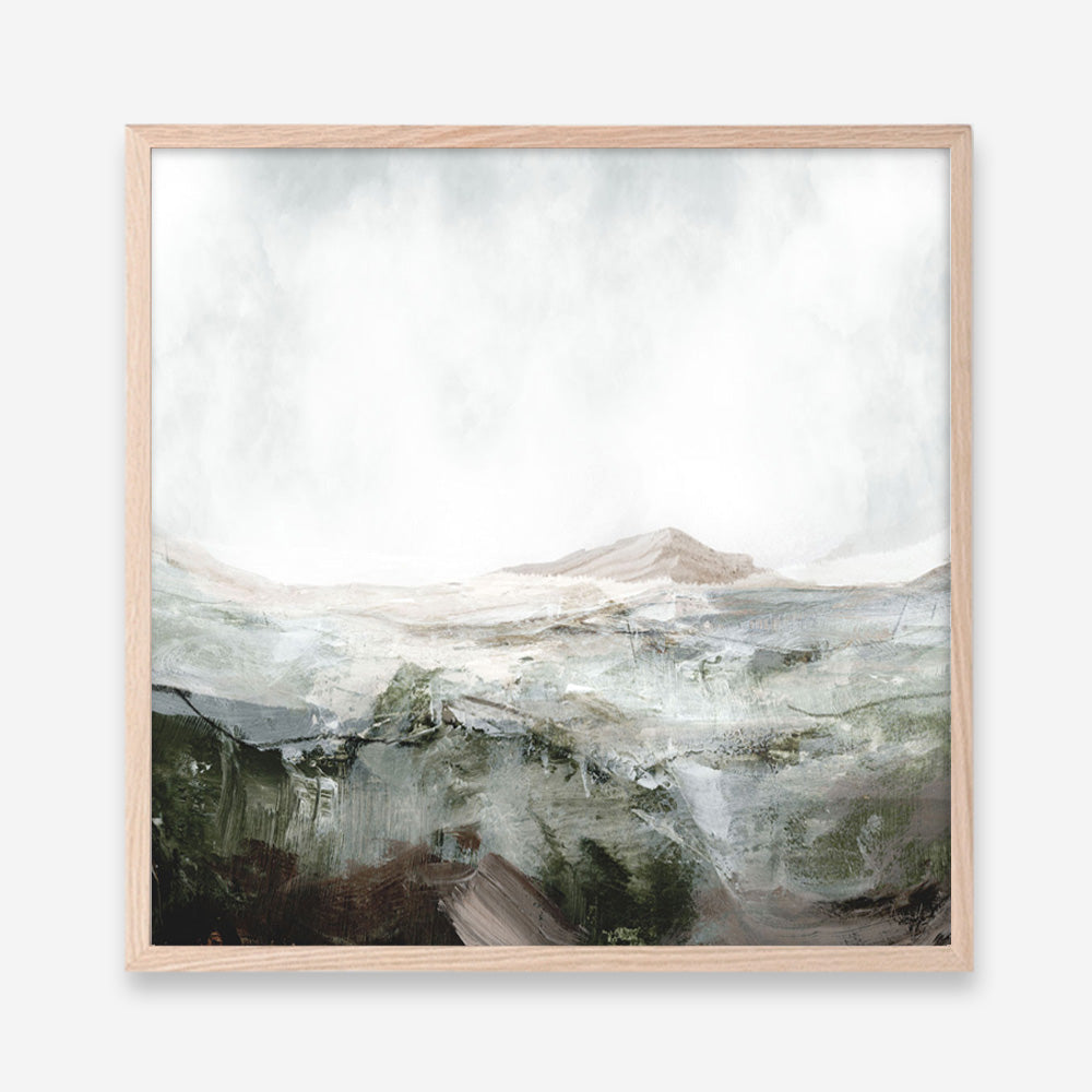 Shop Natural Land (Square) Art Print a painted abstract themed wall art print from The Print Emporium wall artwork collection - Buy Australian made fine art painting style poster and framed prints for the home and your interior decor room, TPE-DH-230-AP