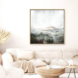 Shop NF Land (Square) Canvas Print a painted abstract themed framed canvas wall art print from The Print Emporium artwork collection - Buy Australian made fine art painting style stretched canvas prints for the home and your interior decor space, TPE-DH-230-CA-40X40-NF