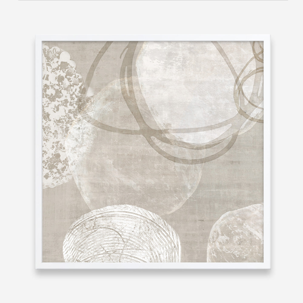 Shop Natural Vibe I (Square) Art Print a painted abstract themed wall art print from The Print Emporium wall artwork collection - Buy Australian made fine art painting style poster and framed prints for the home and your interior decor room, TPE-PC-EW830-AP