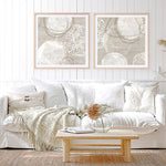 Shop Natural Vibe I (Square) Art Print a painted abstract themed wall art print from The Print Emporium wall artwork collection - Buy Australian made fine art painting style poster and framed prints for the home and your interior decor room, TPE-PC-EW830-AP