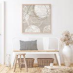 Shop Natural Vibe I (Square) Art Print a painted abstract themed wall art print from The Print Emporium wall artwork collection - Buy Australian made fine art painting style poster and framed prints for the home and your interior decor room, TPE-PC-EW830-AP