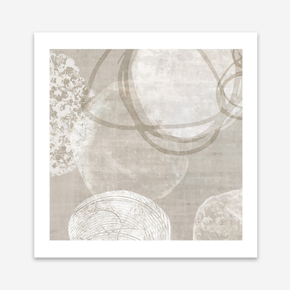 Shop Natural Vibe I (Square) Art Print a painted abstract themed wall art print from The Print Emporium wall artwork collection - Buy Australian made fine art painting style poster and framed prints for the home and your interior decor room, TPE-PC-EW830-AP