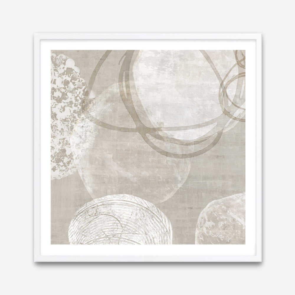 Shop Natural Vibe I (Square) Art Print a painted abstract themed wall art print from The Print Emporium wall artwork collection - Buy Australian made fine art painting style poster and framed prints for the home and your interior decor room, TPE-PC-EW830-AP